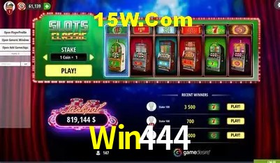 Win444 - User Statistics
