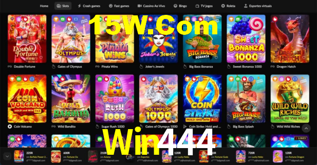 Win444: A Experiência de Casino com Jogos de Mesa ao Vivo